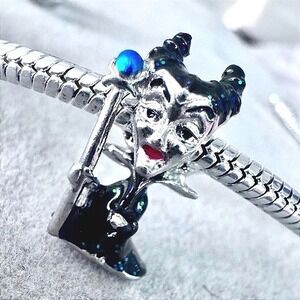 Disney Maleficent Bead Charm Silver fits PANDORA